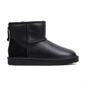 UGG Mens Mini Zip Black Metallic