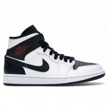 Jordan 1 Mid Reverse Black Toe (W)