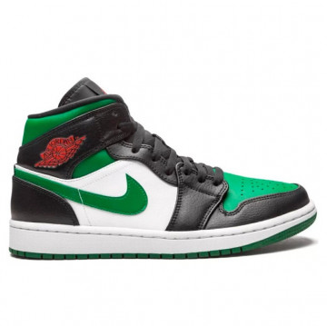Jordan 1 Mid Green Toe