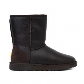 UGG Men Classic Short Chocolate Metallic