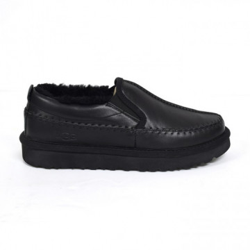 UGG Stitch Slip Metallic Black