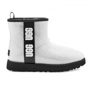 UGG Kids Clear Classic Mini II White