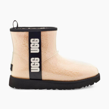 UGG Kids Clear Classic Mini II Natural Black