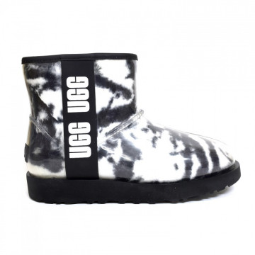 UGG Kids Clear Classic Mini II Marble Black