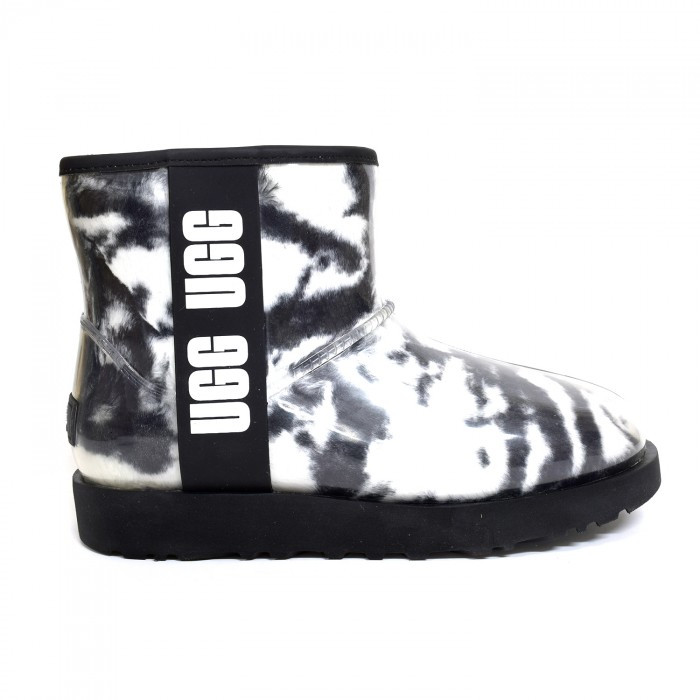 UGG Kids Clear Classic Mini II Marble Black