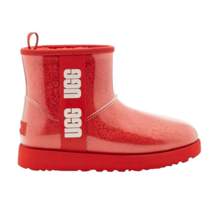 UGG Classic Clear Mini Red