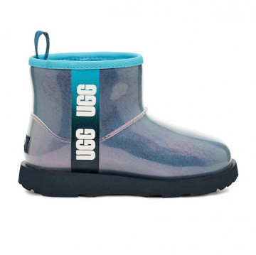 UGG Kids Clear Classic Mini II Blue Combo