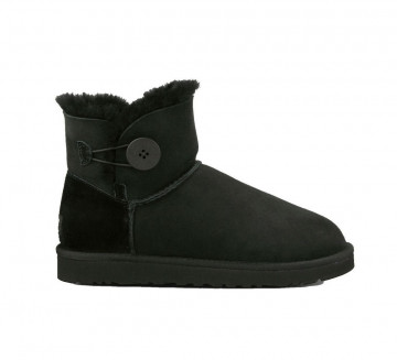 UGG Mini Bailey Button II Black