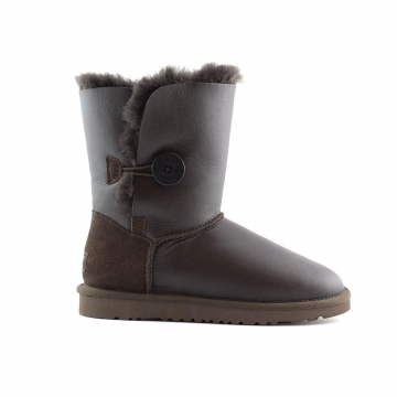 UGG Classic Short II Metallic Chocolate
