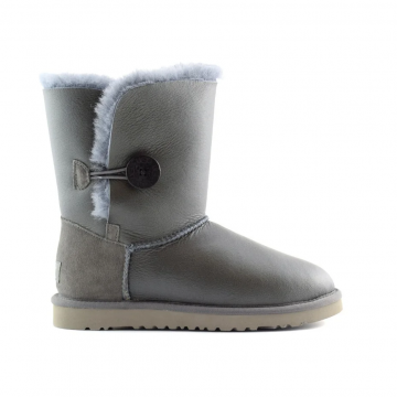 UGG Bailey Button II Metallic Grey