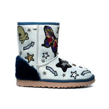 UGG Patch It Classic Bleach Denim