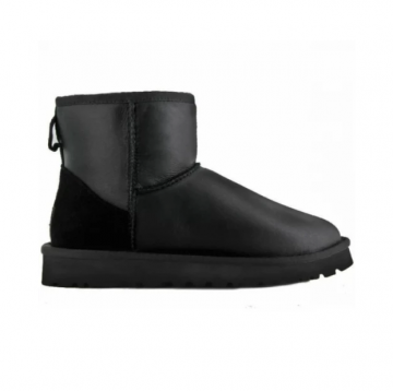 UGG Mini Classic II Black Metallic