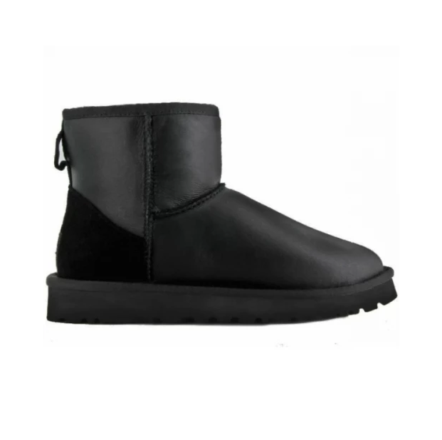 UGG Mini Classic II Black Metallic