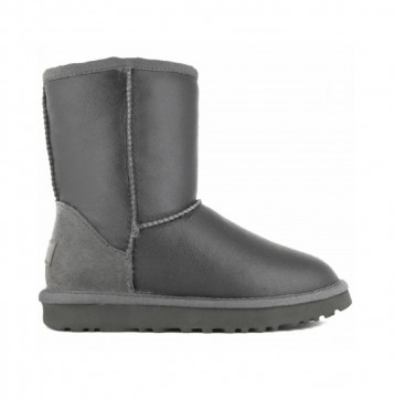 UGG Mens Classic Short II Metallic Grey