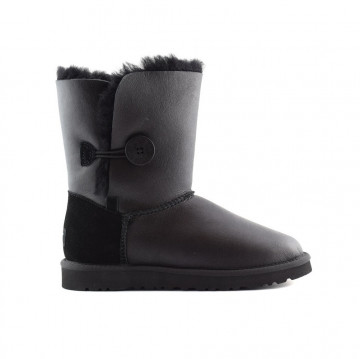 UGG Bailey Button II Metallic Black