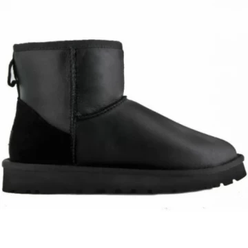 UGG Mens Classic Mini Metallic II Black