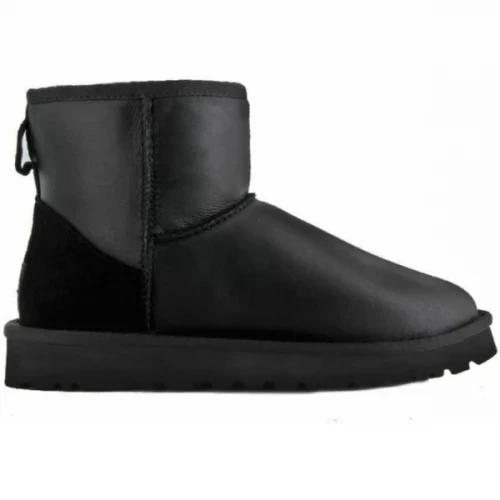 UGG Mens Classic Mini Metallic II Black
